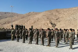 بازسازی عملیات والفجر ۲ با حضور ۱۵۰ نفر از بسیجیان استان فارس در ارسنجان