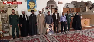 دیدار مسئولان لردگان با خانواده شهید &laquo;علی خلیلی&zwnj;مقدم&raquo;