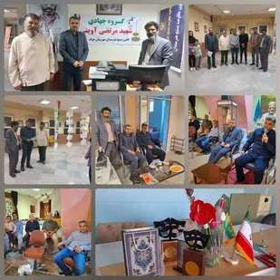 دیدار سرهنگ خالقی، مسئول سازمان بسیج هنرمندان خراسان رضوی، با هنرمندان شهرستان خواف&nbsp;
