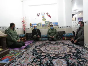 ابراز همدردی با خانواده سرباز وظیفه علی باقری در خاتم