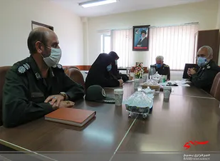 مراسم چهلمین روز شهادت سردار حجازی