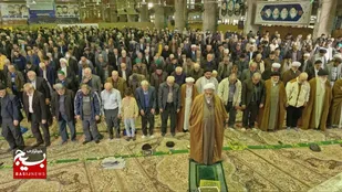 آیین عبادی سیاسی نماز جمعه شهرستان بهشهر