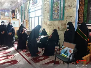 آیین تجلیل و تکریم از مادران وهمسران شهداء توسط بسیجیان حوزه 116 حضرت مریم برگزار شد+تصاویر