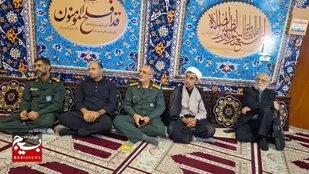 مراسم عزاداري دهه اول محرم در حسينيه شهدای سپاه ناحیه چالوس
