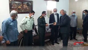 تجلیل از خانواده شهدا و ایثارگران روستاهای مرکزی بوشهر