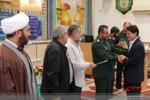 آیین تجلیل از مربیان آموزشی سپاه ناحیه دامغان برگزار شد