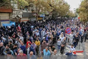 راهپیمایی باشکوه قزوینی ها در محکومیت جنایت تروریستی در شاهچراغ(ع)+عکس