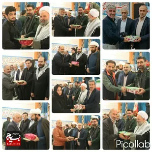 تجلیل از بسیجیان نمونه کلاردشت