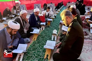 برگزاری محفل انس با قرآن کریم در نهاوند