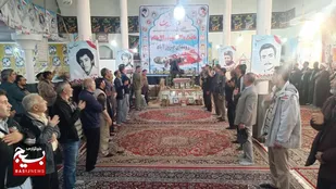 برگزاری یادواره شهدای روستای فیروزآباد میامی+ تصاویر