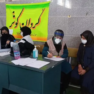 برگزاری تست آمادگی جسمانی گردان کوثر میبد