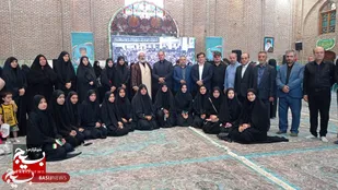 برگزاری آیین اربعین شهدای دانش آموز جنگ ۱۲ روزه تبریز