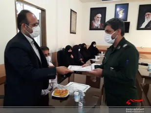 نشست هم عهدی جهادگران بسیجی شهرستان جاجرم