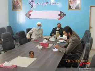 برگزاری کمیته پشتیبانی و هماهنگی در شهرستان سرخه