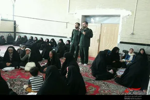 میقات صالحین بسیجیان پایگاه&zwnj;های تابعه حوزه حضرت خدیجه(س) نهاوند