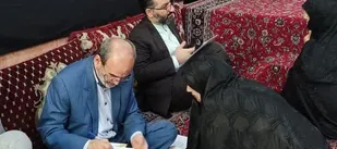 میزخدمت با حضور رئیس دادگستری و دادستان در مسجد امام رضا(ع) پیشوا
