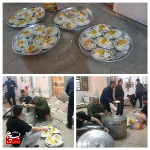 بیش از ۳۰۰ پرس غذای گرم در شهرستان گتوند توزیع شد
