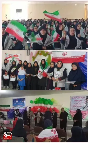 تجلیل از دانش آموزان نمونه در مسجدسلیمان