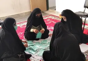 با حضور حلقه صالحین پایگاه بسیج فاطمه الزهرا(س) خوانسار
