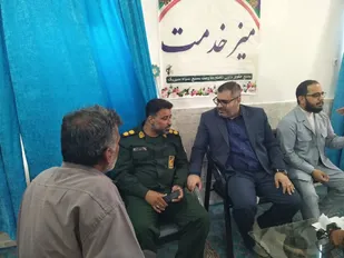 برگزاری میز خدمت دادگستری در شهرستان بندرسیریک