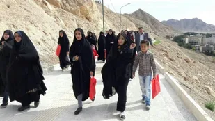 برگزاری همایش بزرگ پیاده روی خانوادگی در شهرستان شاهرود