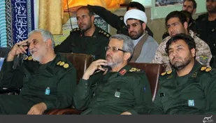 گزارش تصویری / بازدیدفرمانده ارشد سپاه فارس از سپاه سپيدان