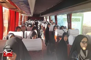 اعزام ۱۸۰ نفر از بانوان  مراغه به اردوی راهیان نور جنوب