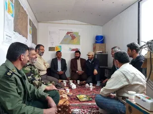 حل مشکلات معارض معدن کوه وتوس کهندان