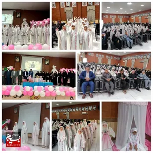 جشن تکلیف مدارس غیردولتی باغملک برگزار شد