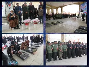 یادواره شهدای روستاهای بخش گندمان برگزار شد