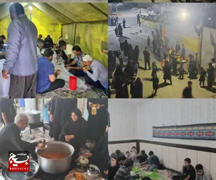 خدمت&zwnj;رسانی به زائران اربعین حسینی (ع) درشهرستان هندیجان
