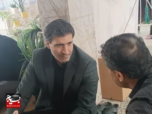 خدمت عاشقانه بسیجیان ادارات کل شهید رجایی به زائران امام رضا (ع)+عکس