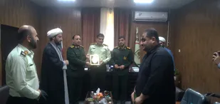 تجلیل از سبزپوشان امنیت در لالی
