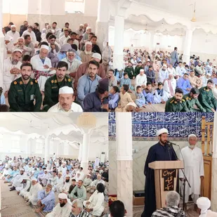 نماز جمعه وحدت آفرین در لاشار