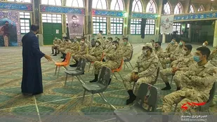 برگزاری دوره تربیت و تعالی سربازان در قائم شهر