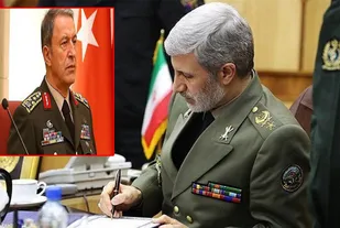 پیام تسلیت امیر سرتیپ حاتمی به وزیر دفاع ترکیه