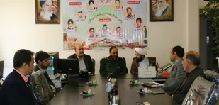 دیدار شهردار منطقه شش با فرماندهان سپاه ناحیه مسلم و مقداد