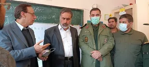 بازدید فرمانده سپاه استان خراسان شمالی از از گروهای جهادی مانه و سملقان