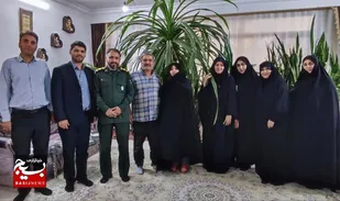 فرمانده بسیج نیشابور با آزادگان و جانبازان دفاع مقدس دیدار کرد