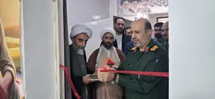 افتتاح پروژه&zwnj;های عمرانی و تجلیل از سربازان نمونه در شهرستان اشتهارد