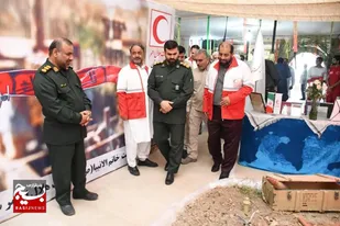 افتتاح نمایشگاه دستاوردهای دفاع مقدس در جمعیت هلال احمر استان سیستان و بلوچستان&nbsp;