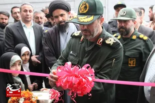 طرح&zwnj;&zwnj;های عمرانی بسیج به مناسبت دهه فجر در ساوجبلاغ افتتاح شد