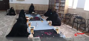 برگزاری جلسه معنویت افزایی در پایگاه بسیج شهیده واعظی