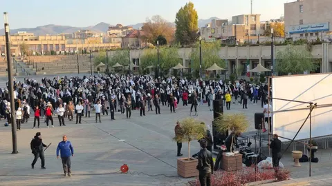 همایش ورزش صبحگاهی 