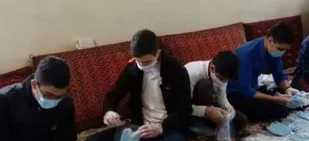 تهیه پنج هزار عدد ماسک در پایگاه مقاومت بسیج بلال حبشی خوانسار