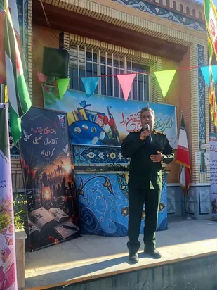 برگزاری آیین بازگشایی مدارس، در مدرسه شاهد عفاف کرج