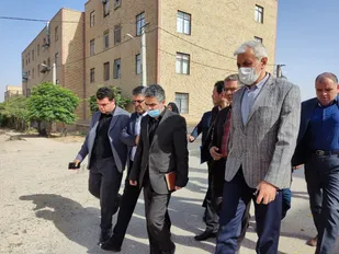بازدید مدیران استانی و&zwnj; شهرستانی از مجتمع&zwnj;های مسکن مهر پیشوا