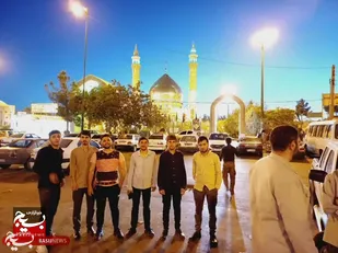 مشتاقان امام راحل شهرستان اردل در حرم امام خمینی (ره)