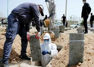 ۶ ایلامی جان خود را بر اثر کرونا از دست دادند