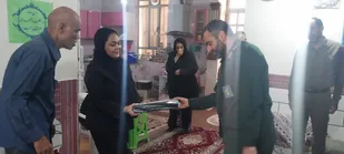 دیدار با خانواده شهید ابوالفضل قادری در آغاجاری